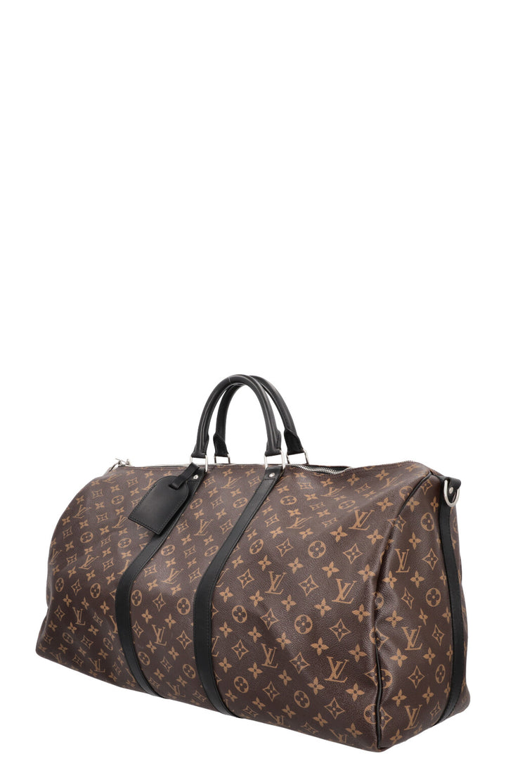 LOUIS VUITTON Keepall Bandouliere 55 MNG Canvas