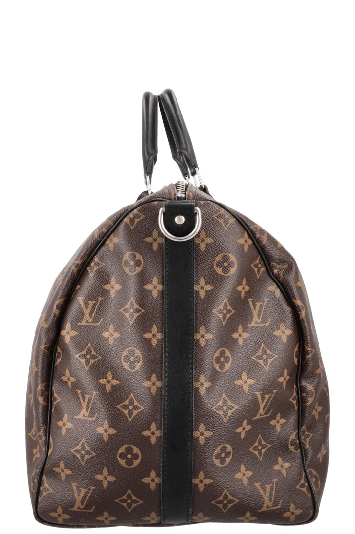 LOUIS VUITTON Keepall Bandouliere 55 MNG Canvas