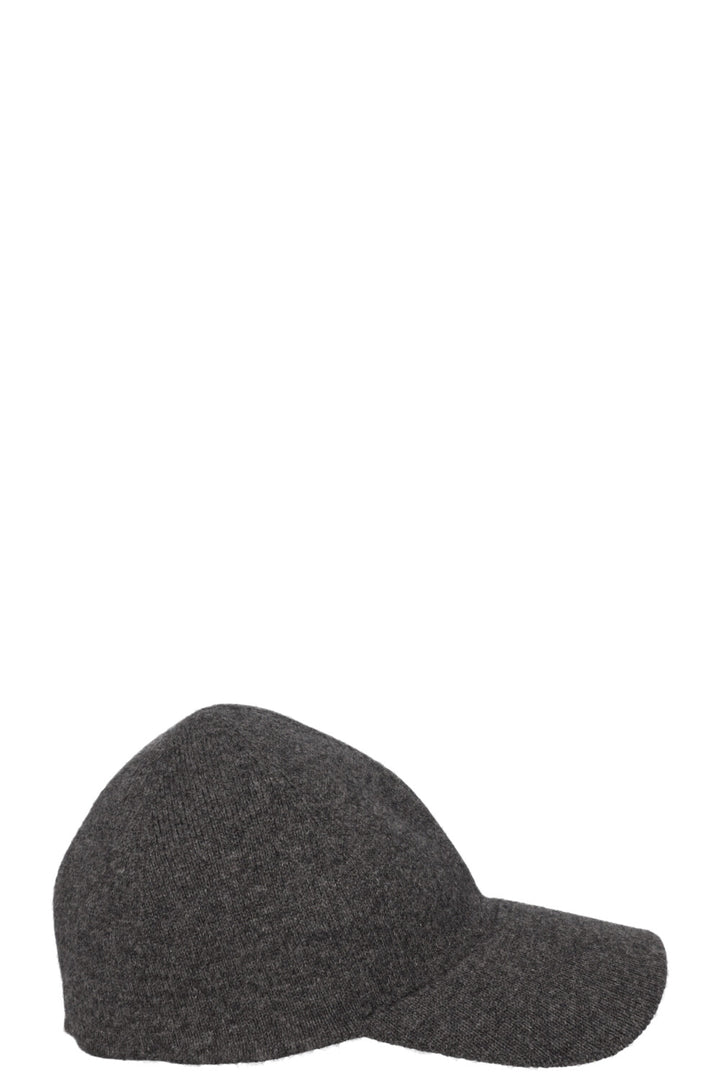 Casquette de baseball en maille logo SAINT LAURENT Gris cachemire