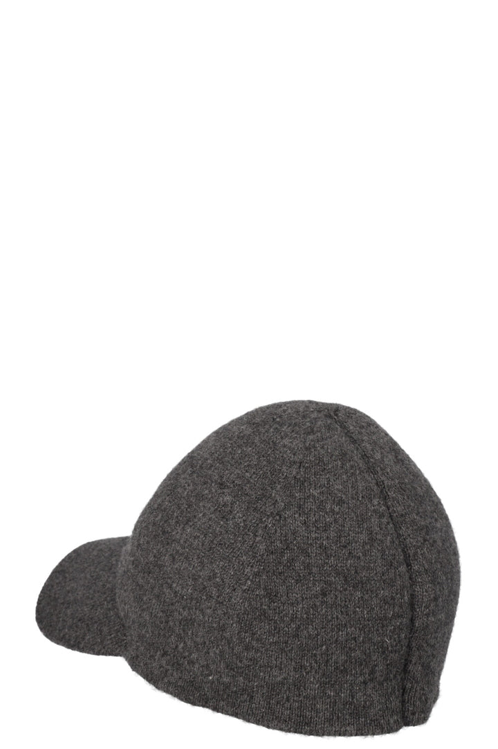 Casquette de baseball en maille logo SAINT LAURENT Gris cachemire