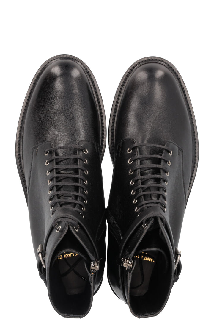 Bottines à boucle Army SAINT LAURENT noires