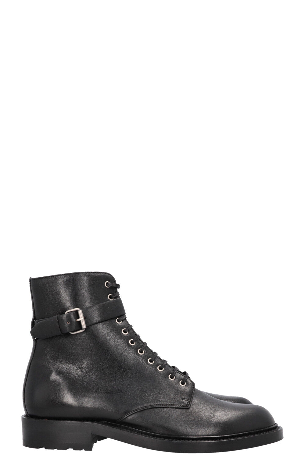 Bottines à boucle Army SAINT LAURENT noires