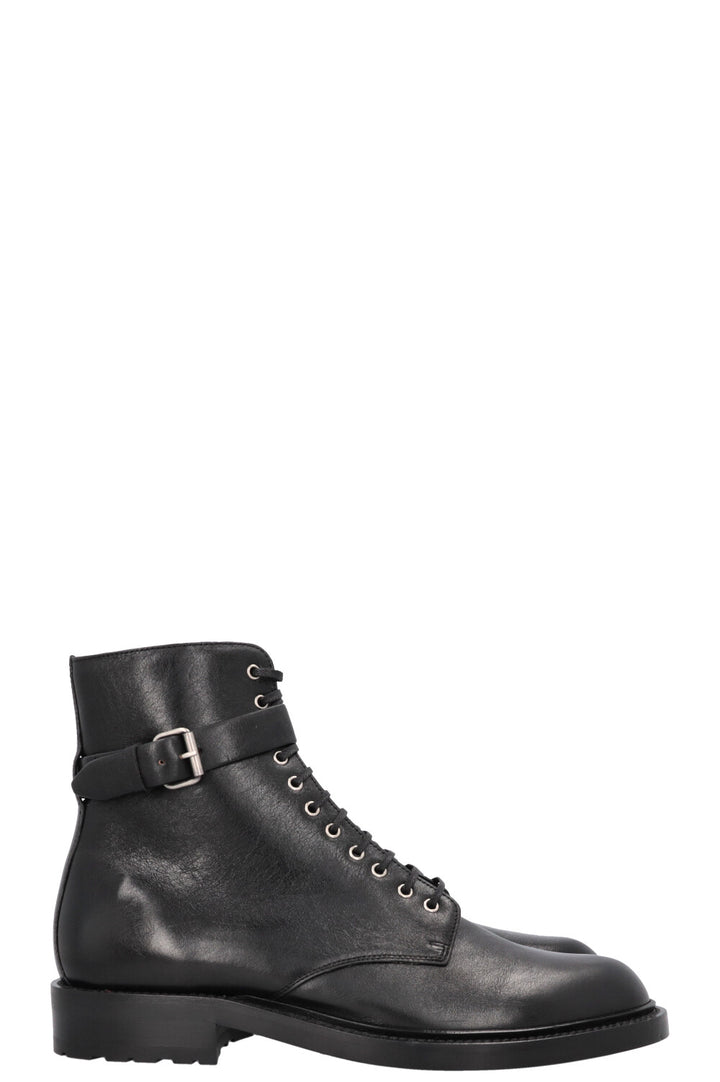 Bottines à boucle Army SAINT LAURENT noires