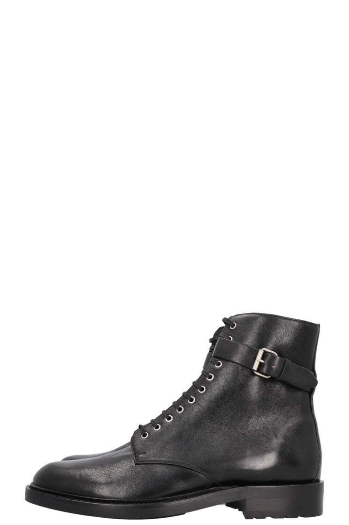 Bottines à boucle Army SAINT LAURENT noires