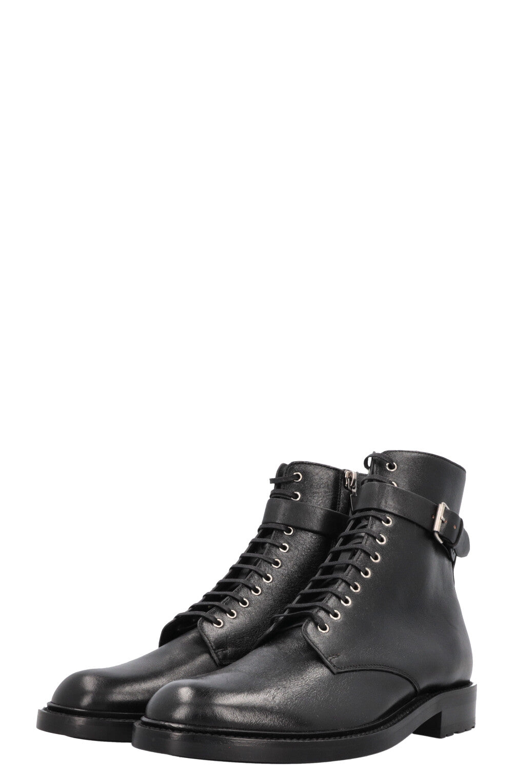 Bottines à boucle Army SAINT LAURENT noires