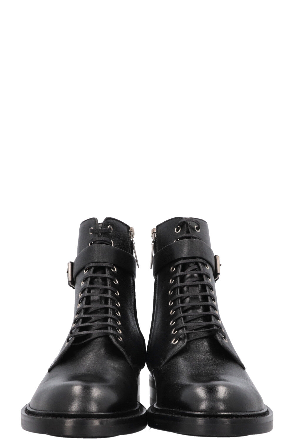 Bottines à boucle Army SAINT LAURENT noires