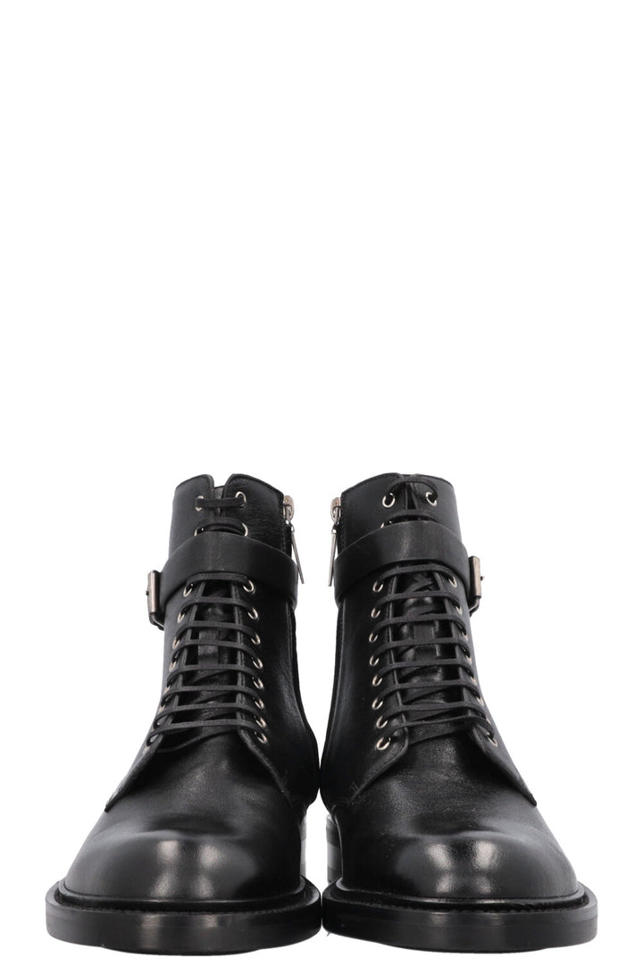 Bottines à boucle Army SAINT LAURENT noires
