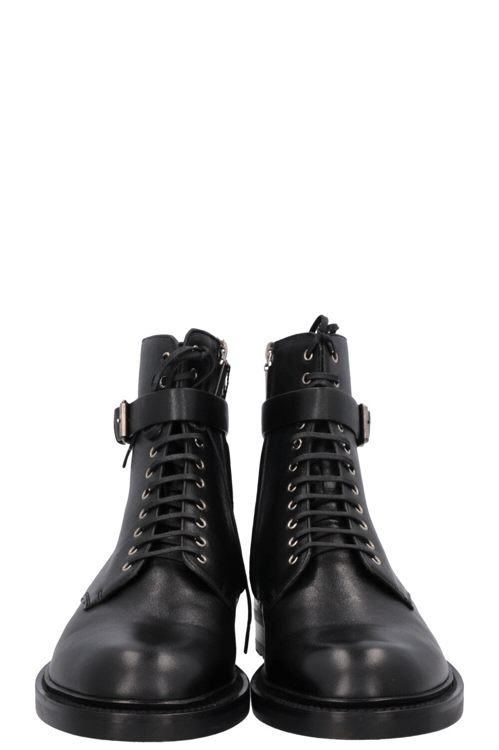 Bottines à boucle Army SAINT LAURENT noires