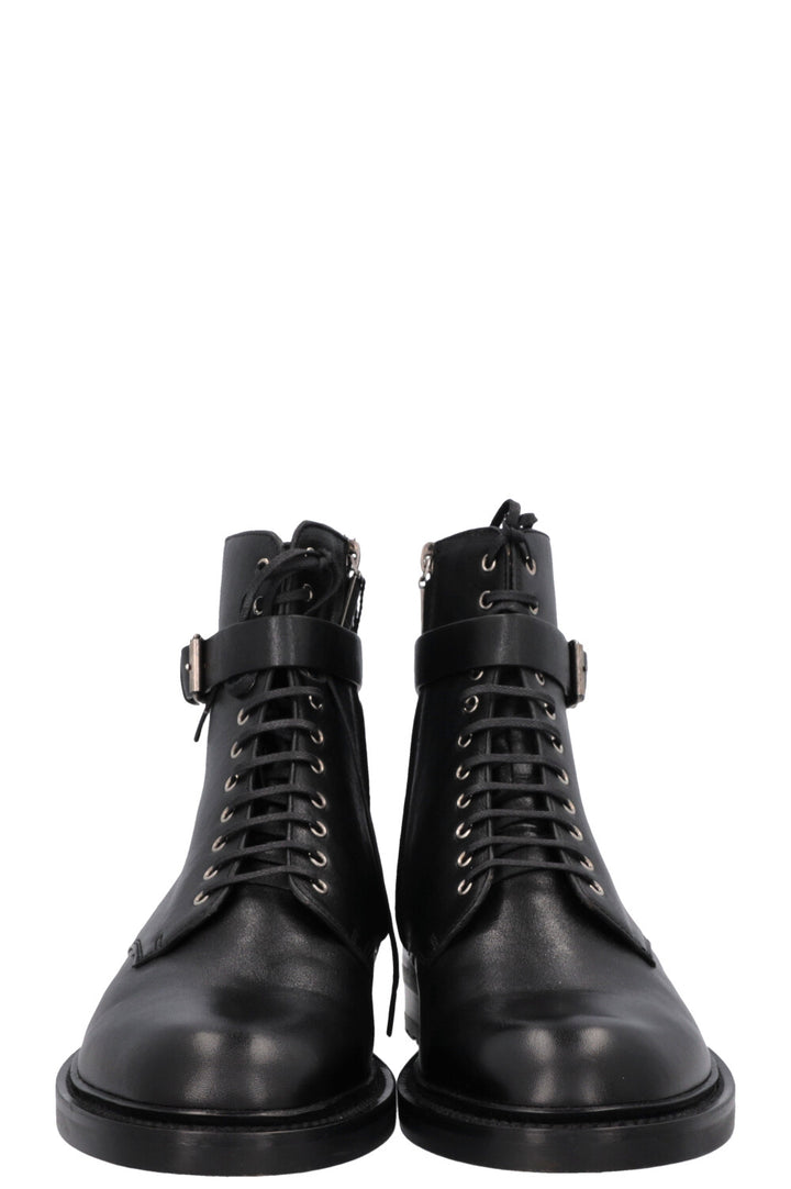 Bottines à boucle Army SAINT LAURENT noires