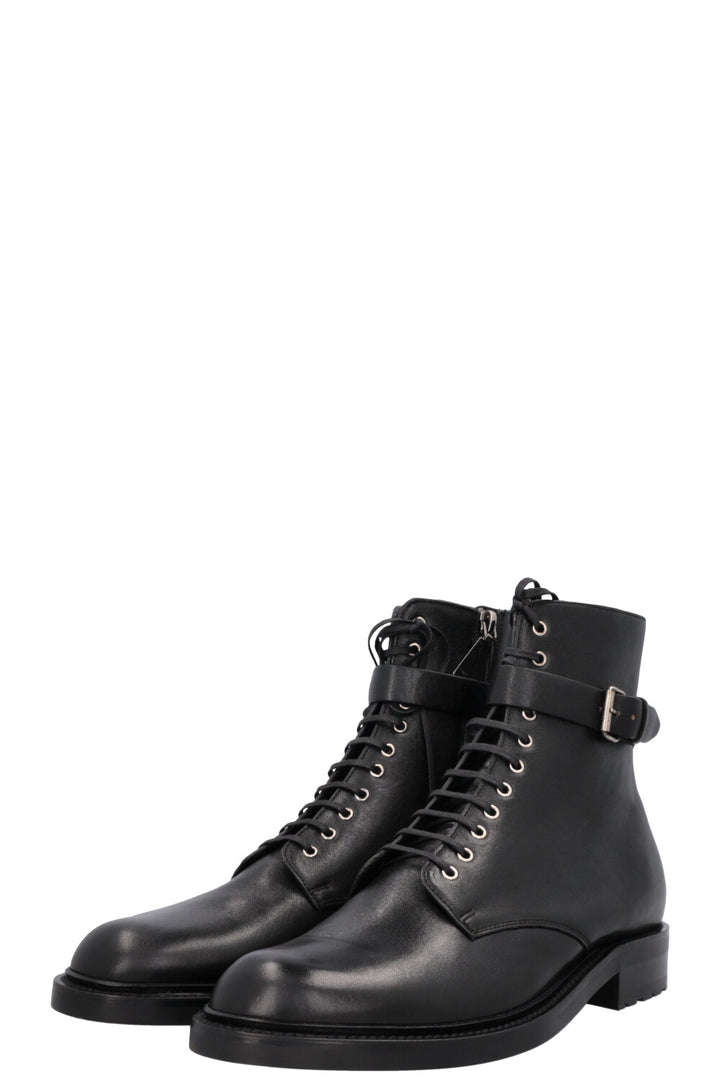 Bottines à boucle Army SAINT LAURENT noires