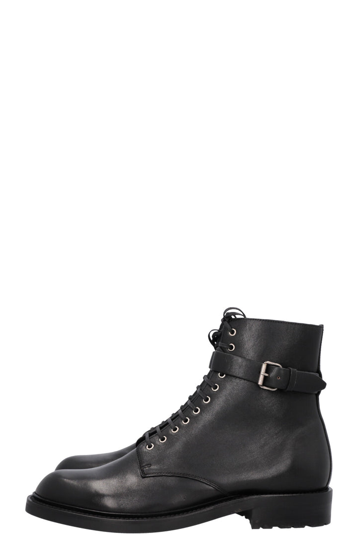 Bottines à boucle Army SAINT LAURENT noires