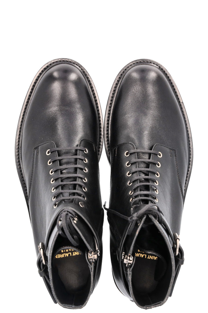 Bottines à boucle Army SAINT LAURENT noires