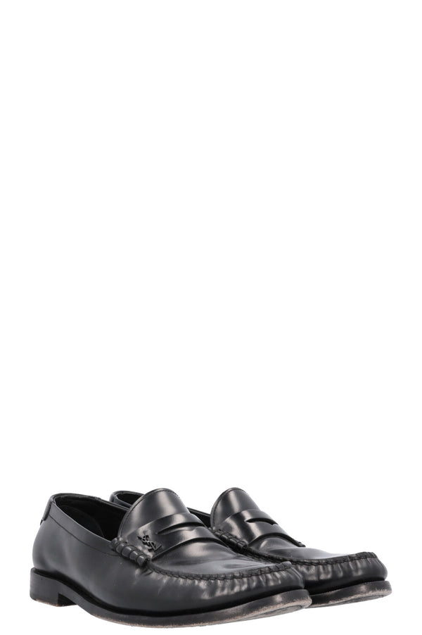 SAINT LAURENT Le Loafer Black