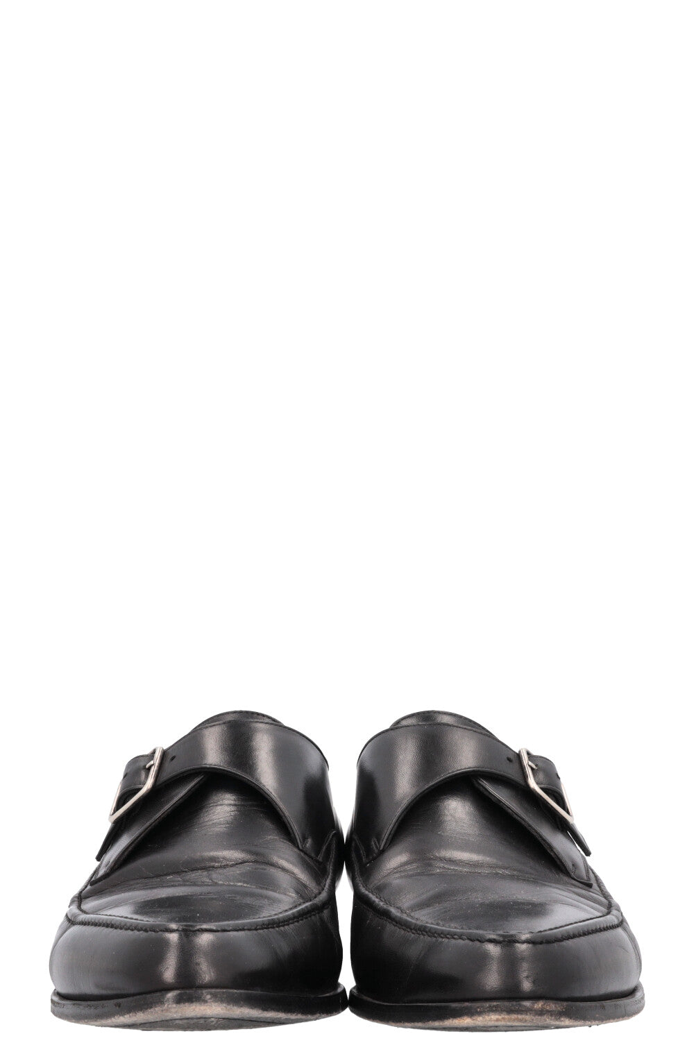 SAINT LAURENT Suit Flats Leather Black