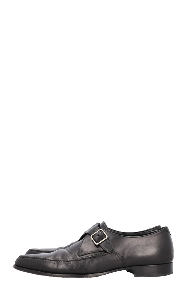 SAINT LAURENT Suit Flats Leather Black
