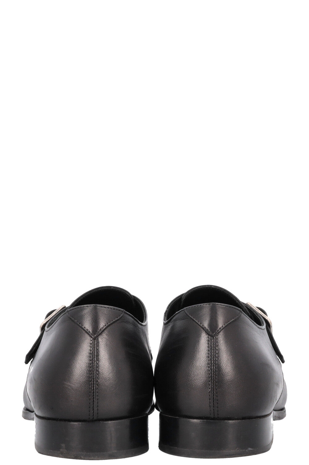 SAINT LAURENT Suit Flats Leather Black