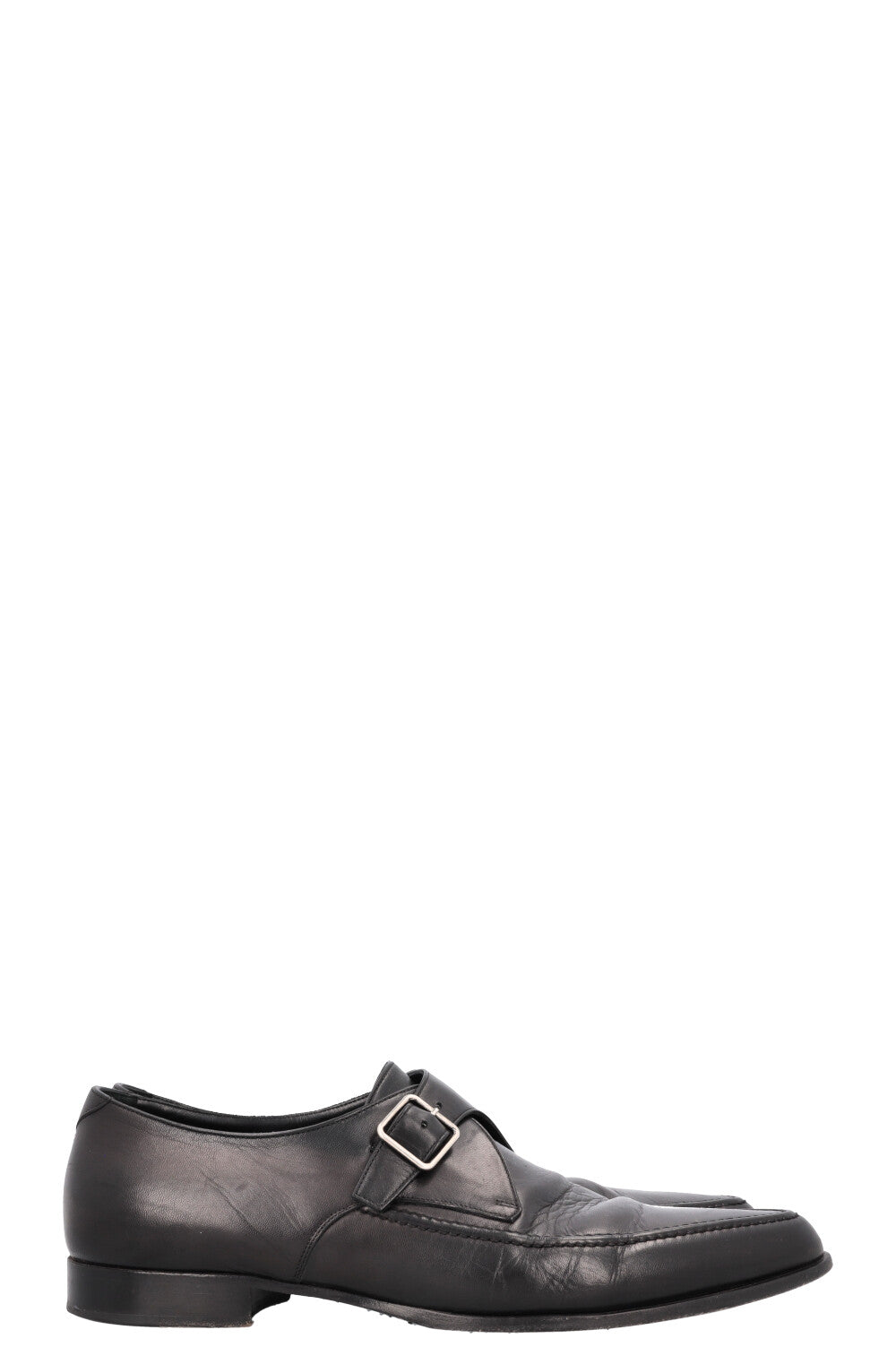 SAINT LAURENT Suit Flats Leather Black