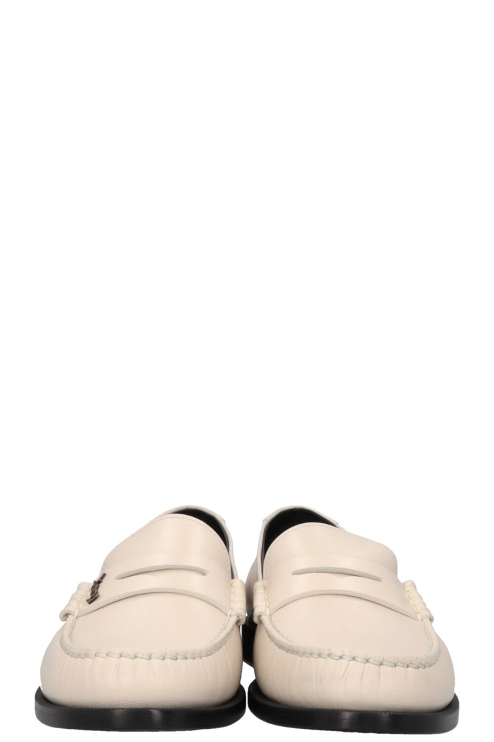 SAINT LAURENT Le Mocassin Ivoire