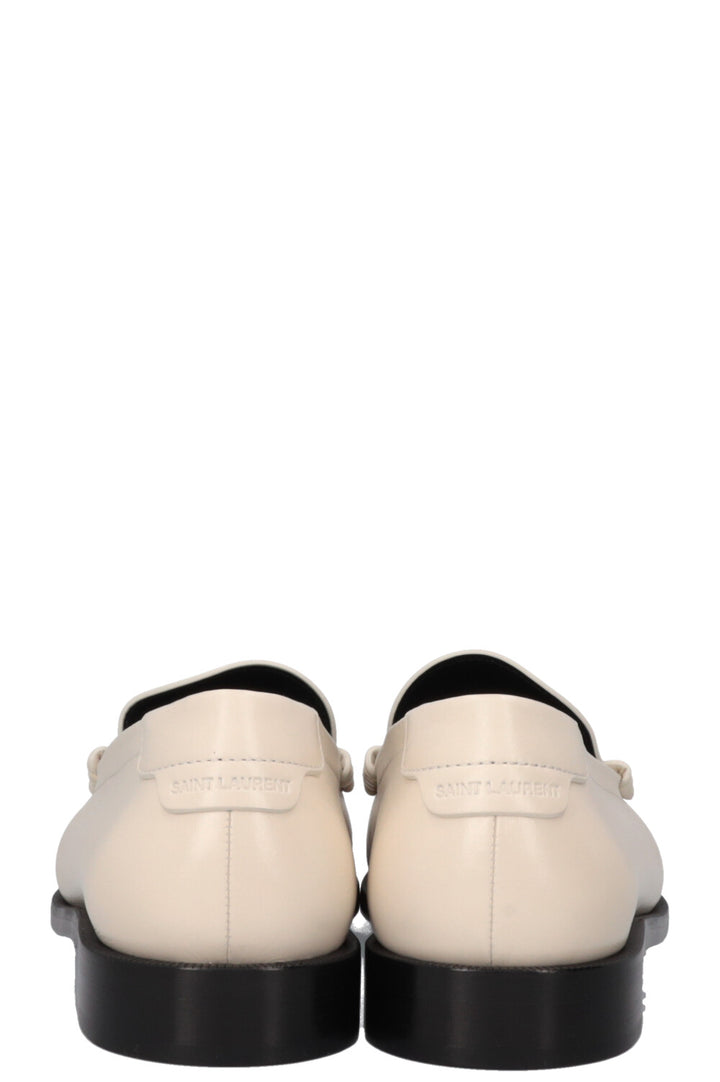 SAINT LAURENT Le Mocassin Ivoire