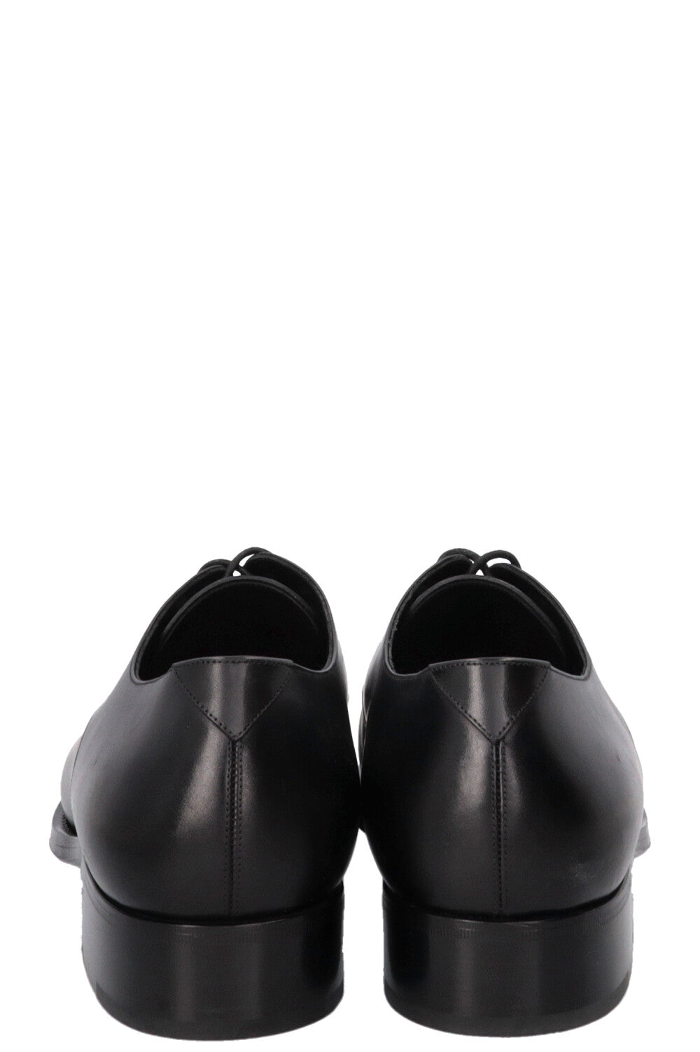 SAINT LAURENT Derby Loafers Leather Black