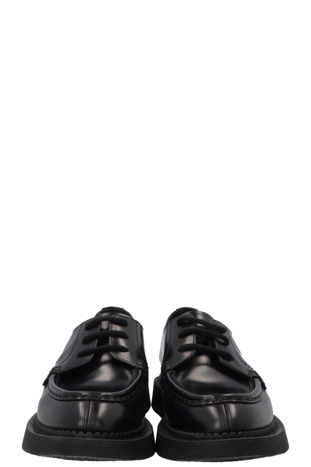 SAINT LAURENT Oxford Shoes Leather Black