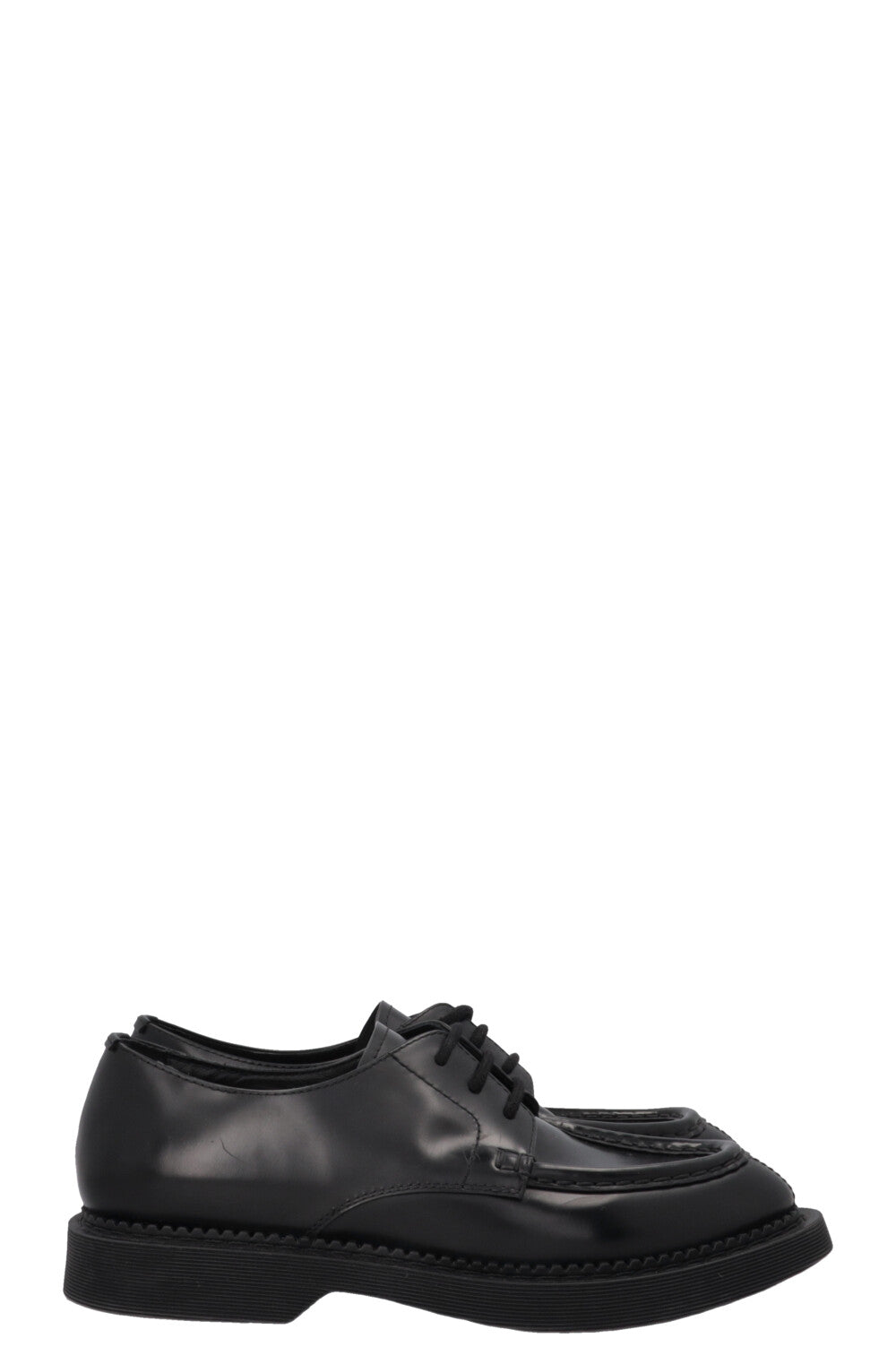SAINT LAURENT Oxford Shoes Leather Black