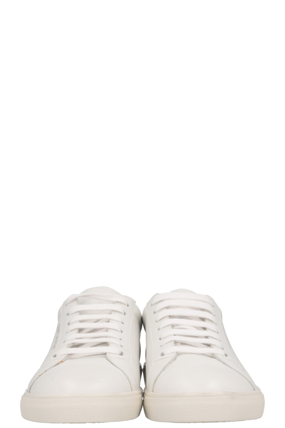 SAINT LAURENT Gym Low Logo Sneakers White