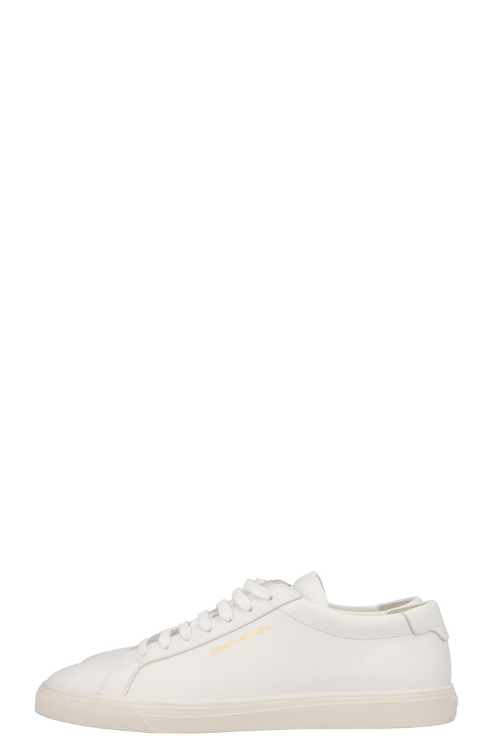SAINT LAURENT Gym Low Logo Sneakers White
