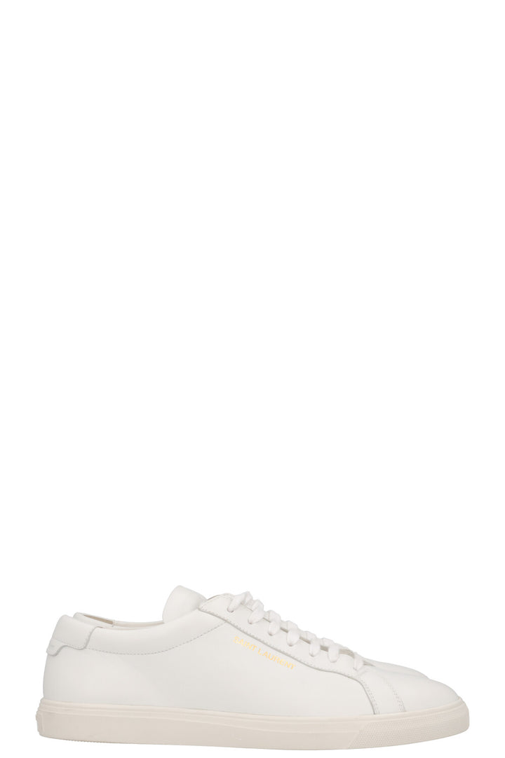 SAINT LAURENT Gym Low Logo Sneakers White