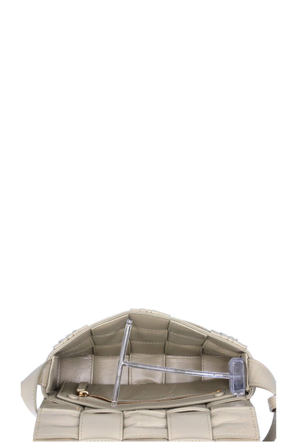 BOTTEGA VENETA Small Crinkled Cassette Bag Sage