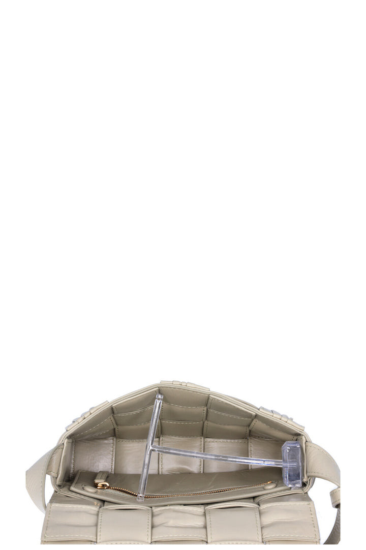 BOTTEGA VENETA Small Crinkled Cassette Bag Sage