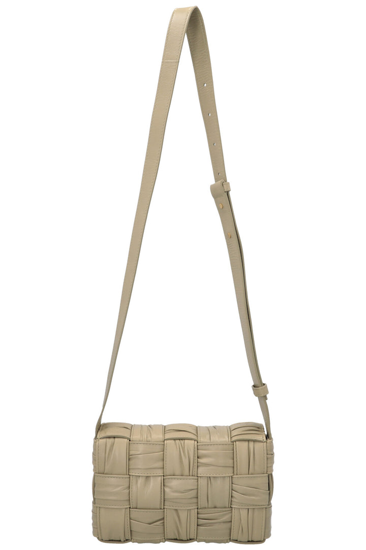 BOTTEGA VENETA Small Crinkled Cassette Bag Sage