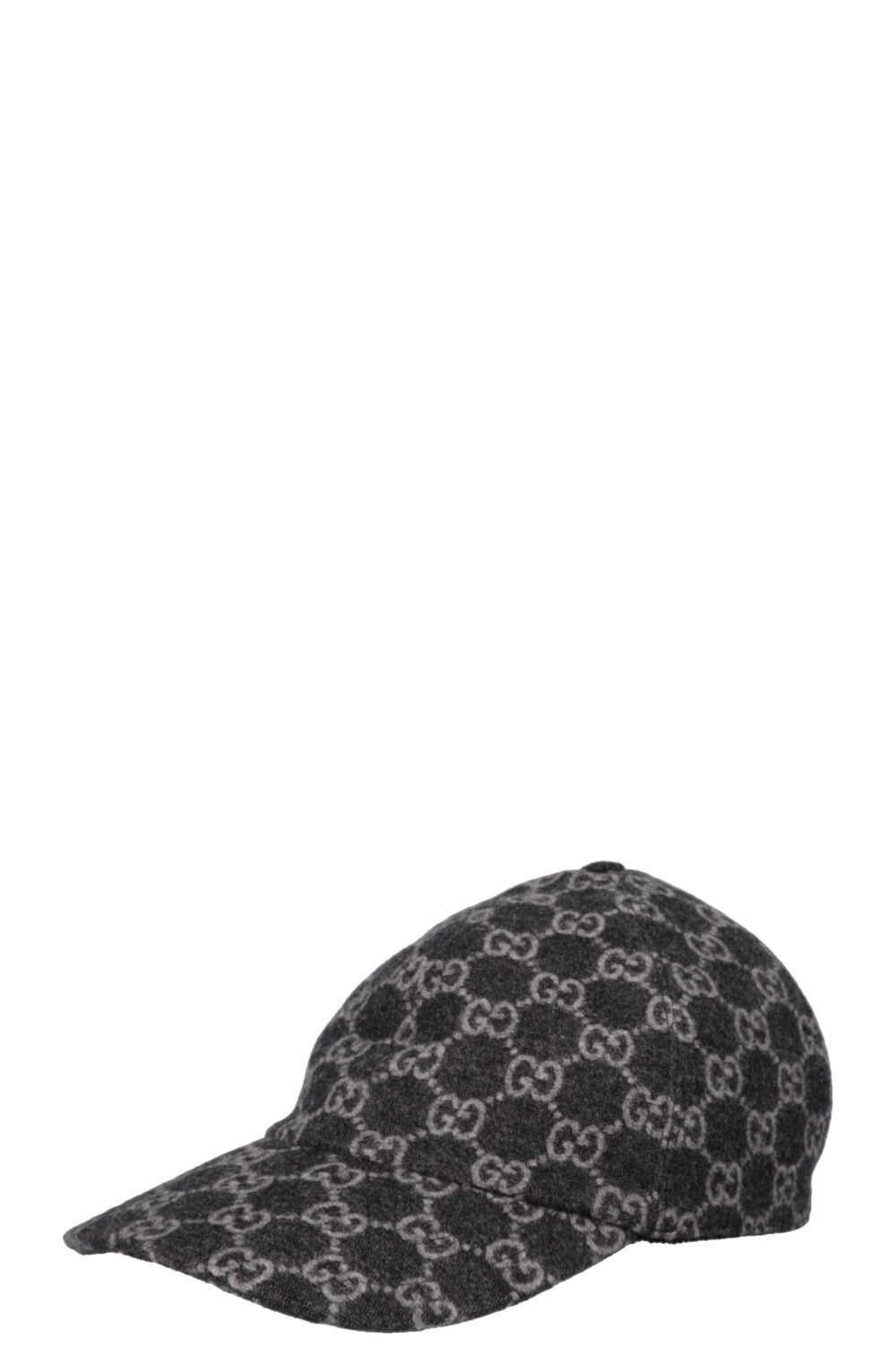 GUCCI GG Wool Cap Grey
