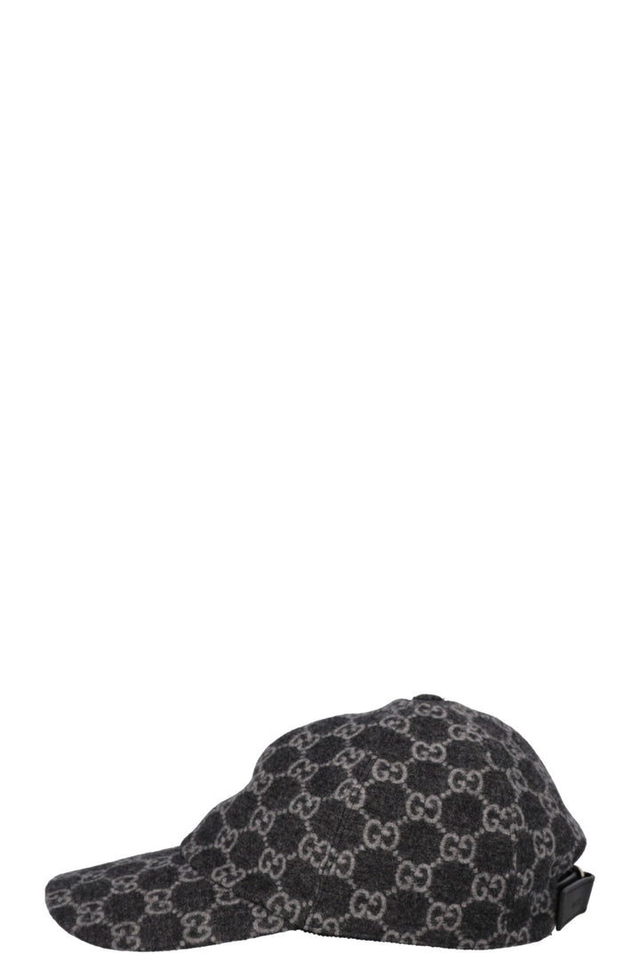 GUCCI GG Wool Cap Grey
