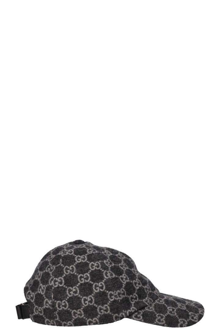 GUCCI GG Wool Cap Grey