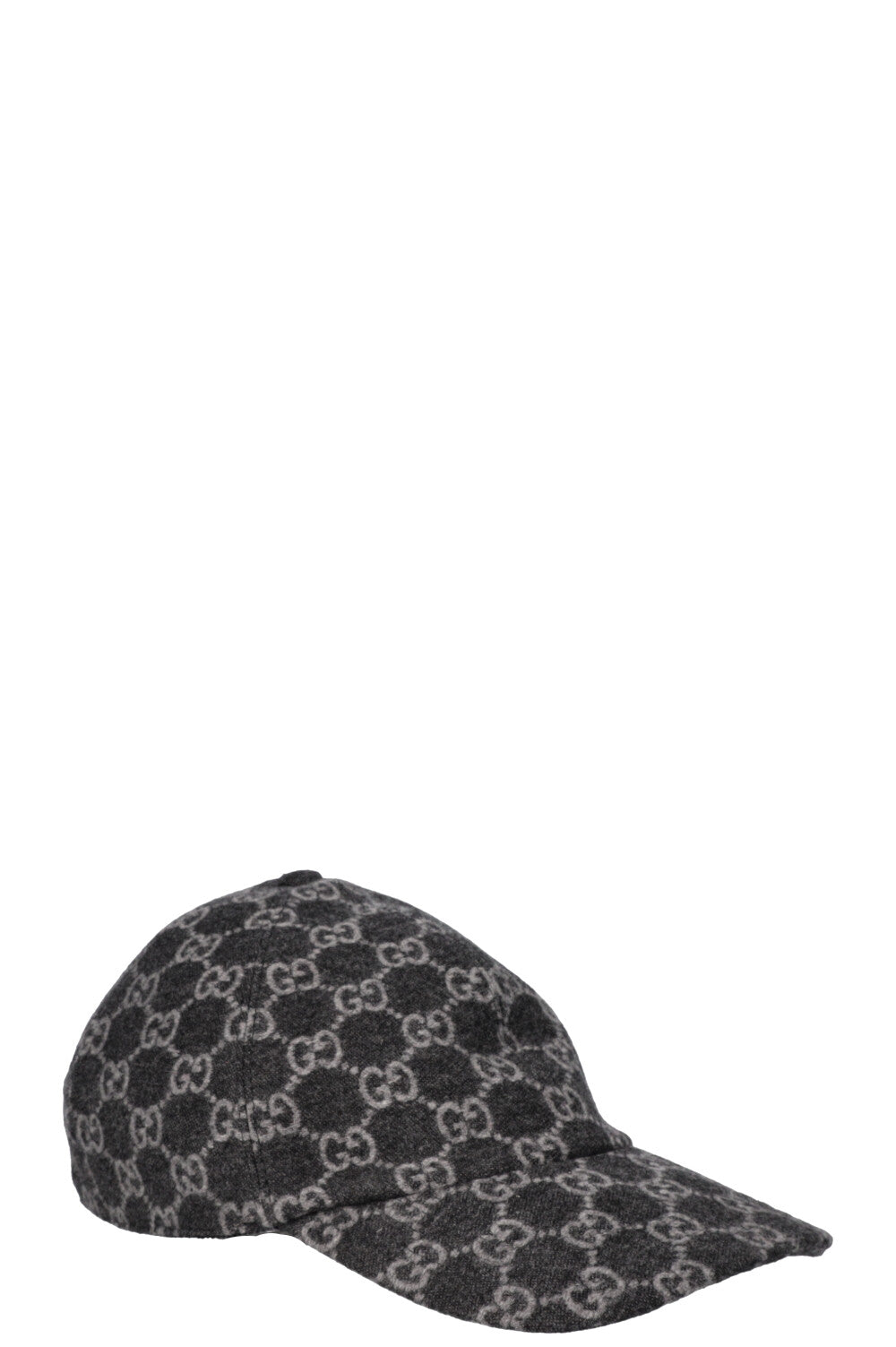 GUCCI GG Wool Cap Grey