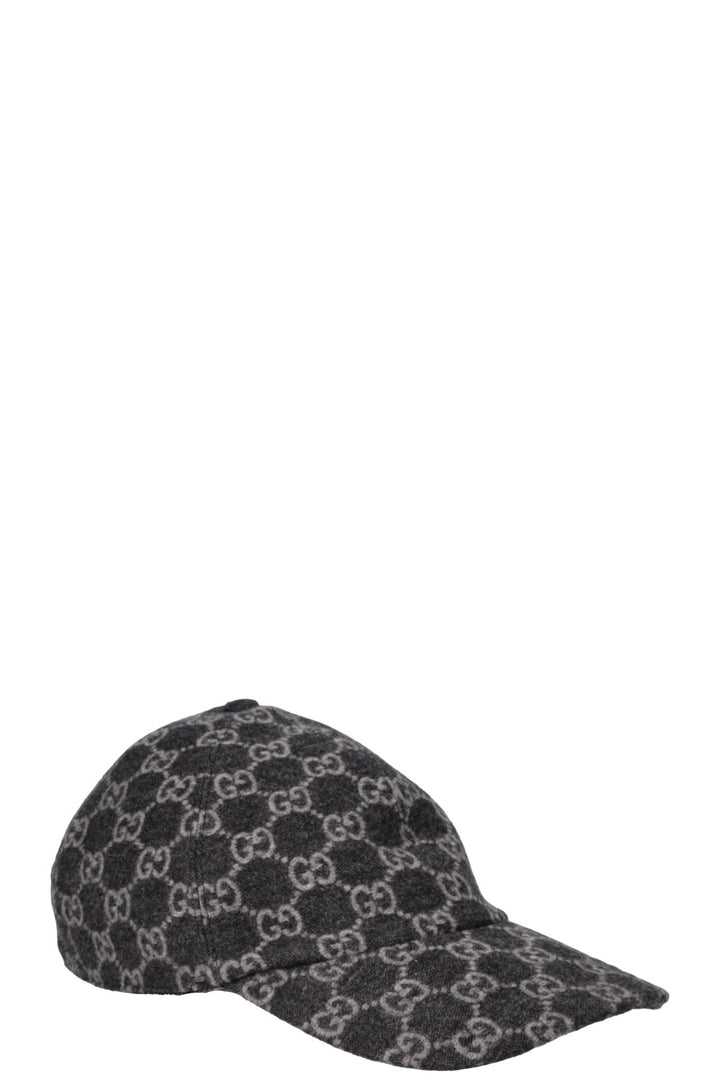 GUCCI GG Wool Cap Grey