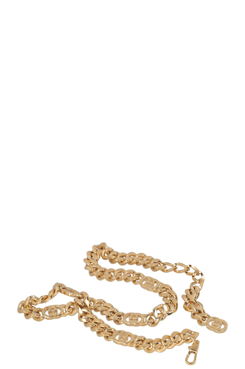 Ceinture chaîne GUCCI GG dorée