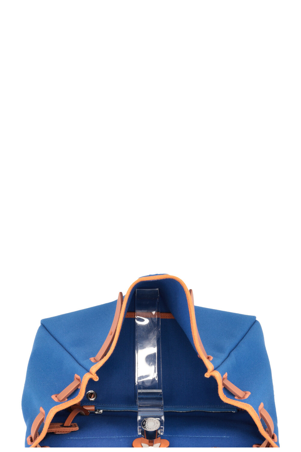 HERMÈS Herbag Zip 31 Bleu Francaise