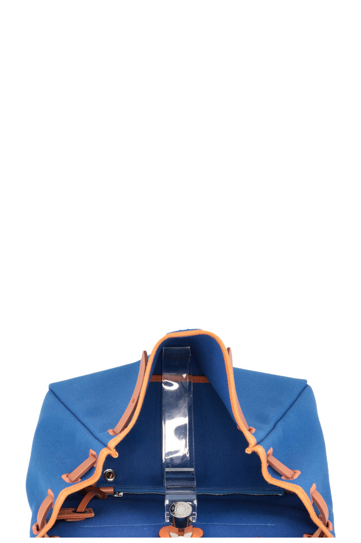 HERMÈS Herbag Zip 31 Bleu Francaise