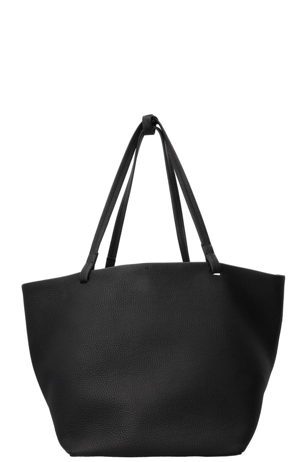 THE ROW Park Tote Three Leather Black