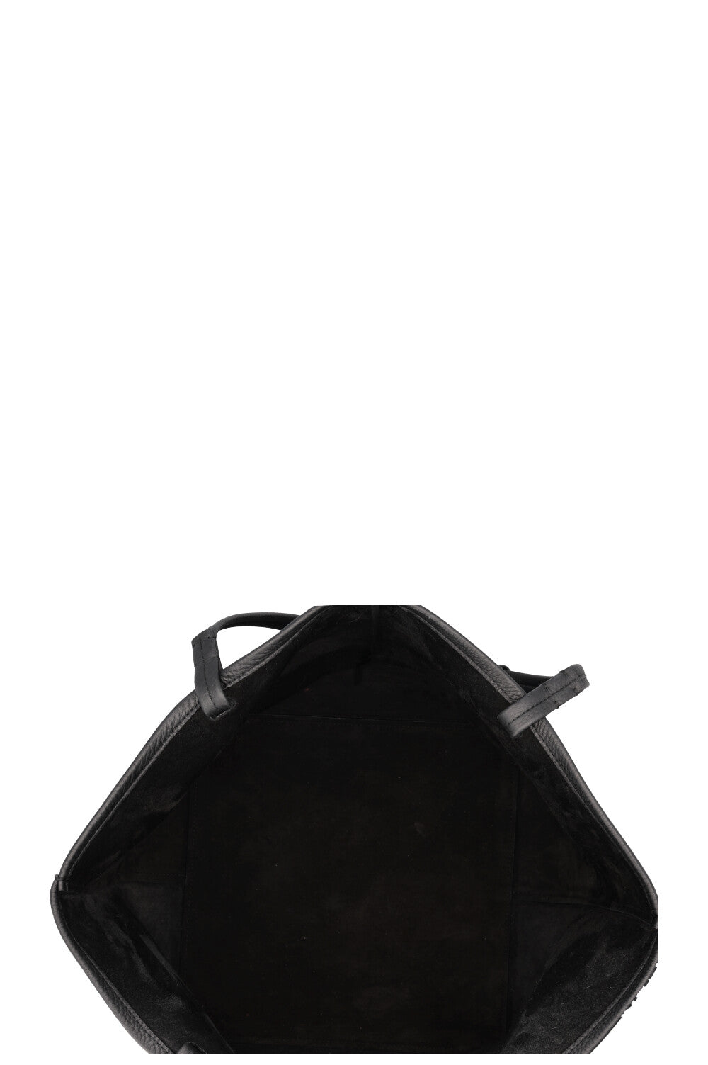 THE ROW Park Tote Three Leather Black