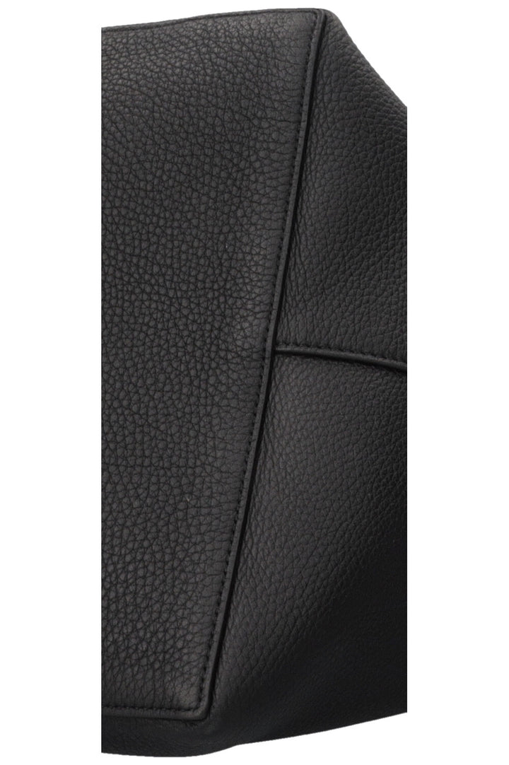 THE ROW Park Tote Three Leather Black