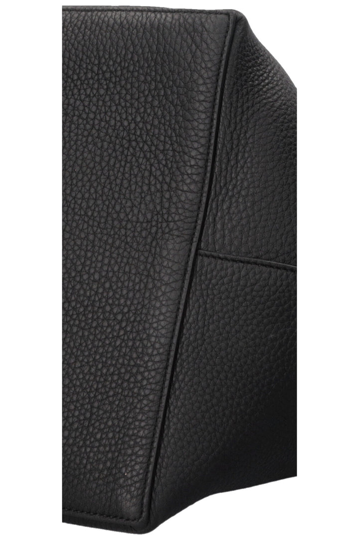 THE ROW Park Tote Three Leather Black