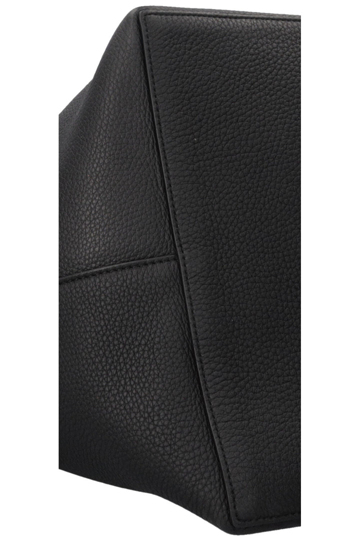 THE ROW Park Tote Three Leather Black