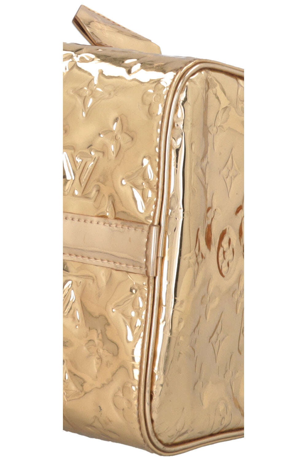 LOUIS VUITTON Speedy 35 Miroir Gold