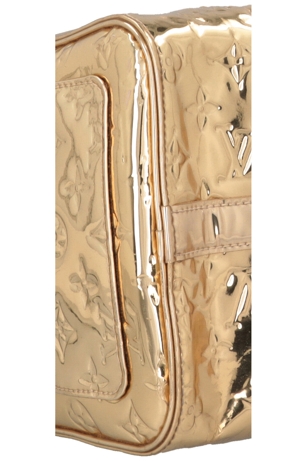 LOUIS VUITTON Speedy 35 Miroir Gold