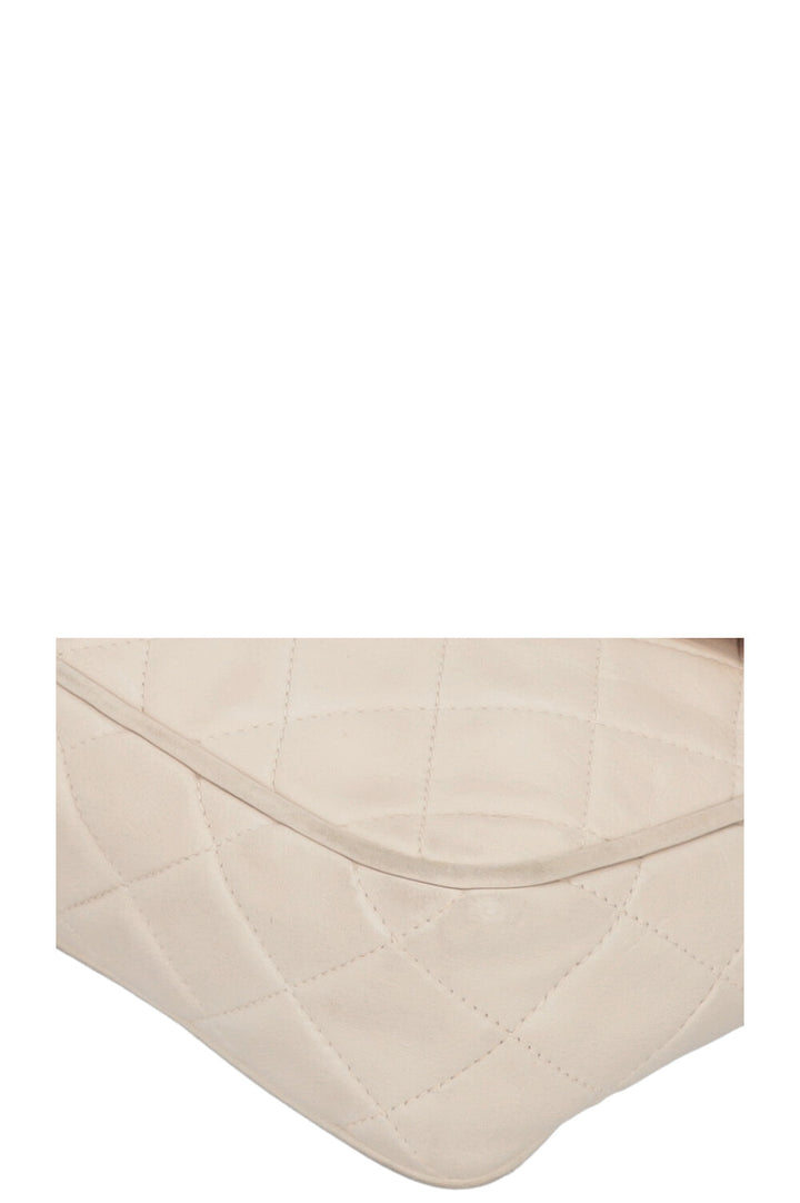 CHANEL Tassle Camera Bag Leather Ivory