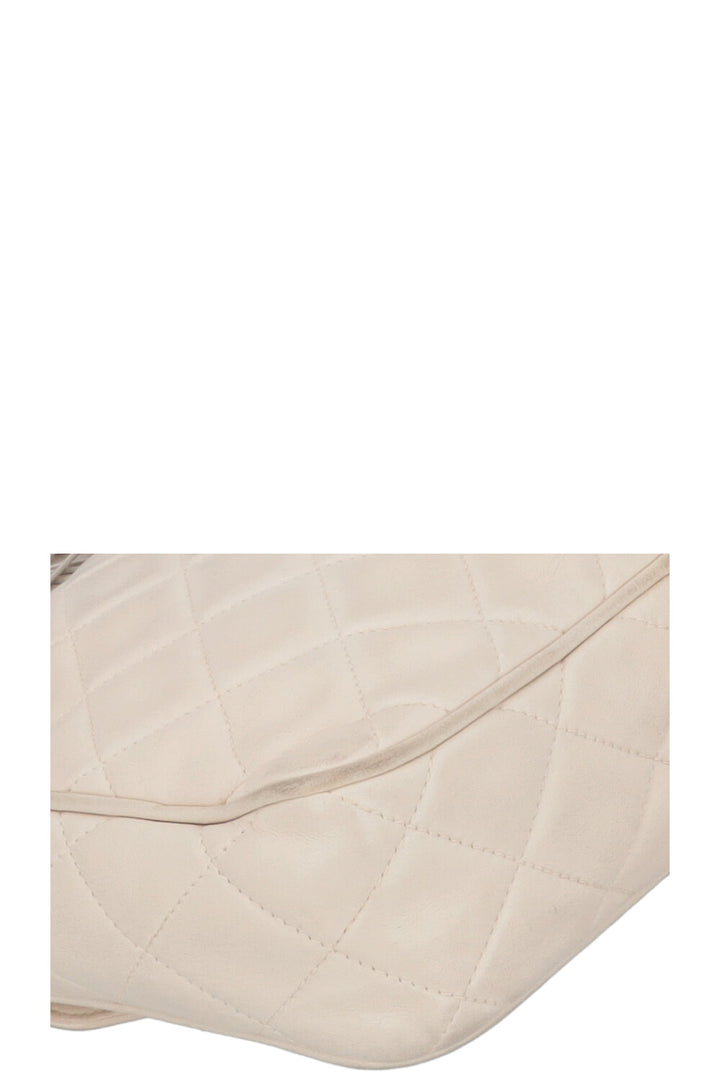 CHANEL Tassle Camera Bag Leather Ivory