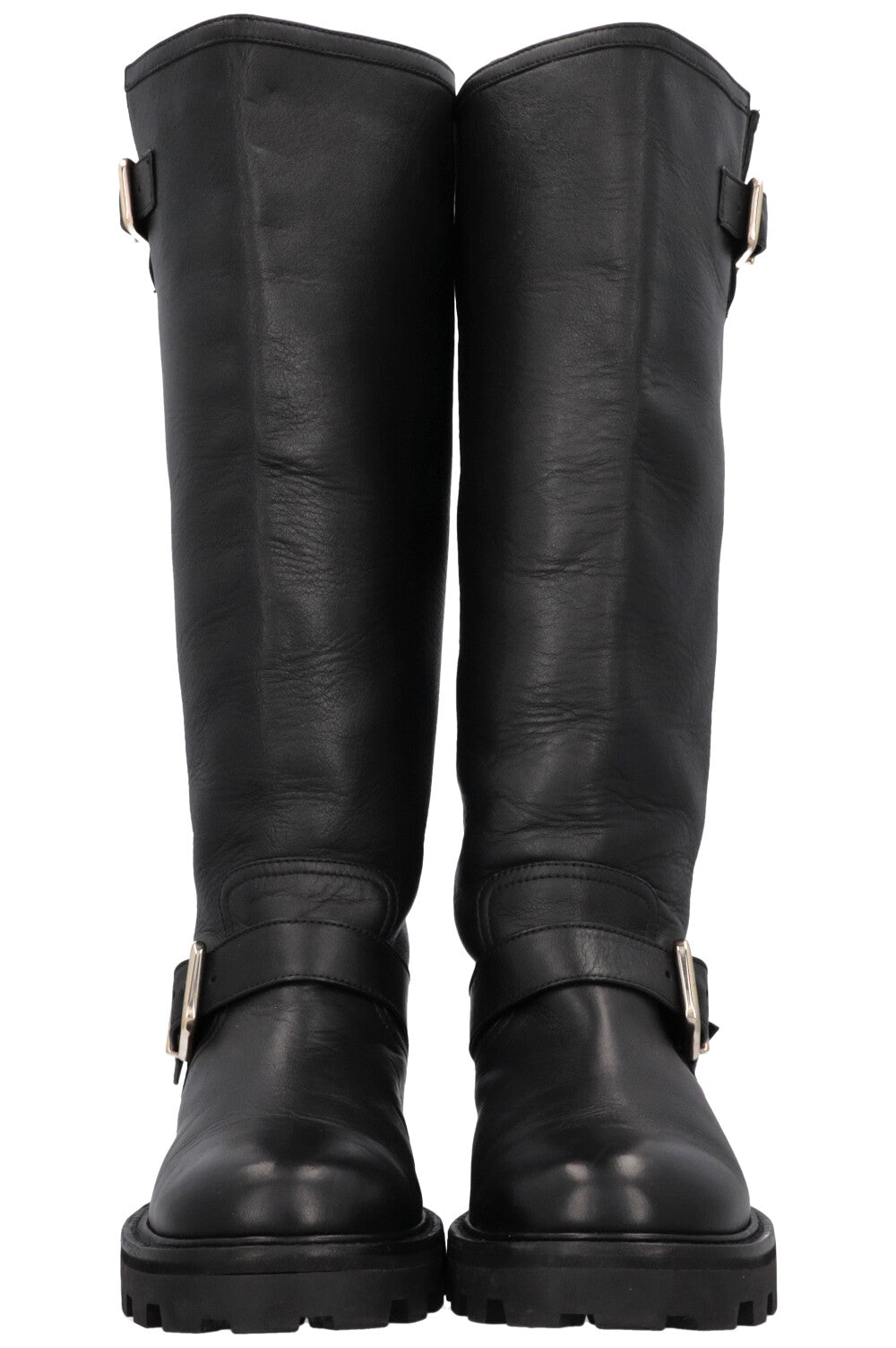 JIMMY CHOO Black Knee-High Boots